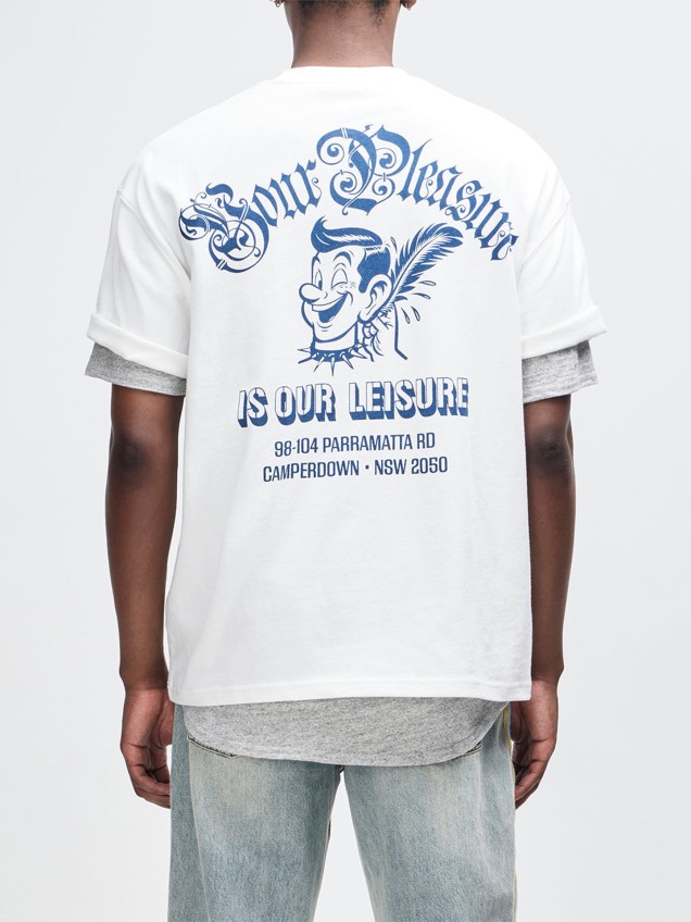 T-shirt Oversized Ruff And Smooth