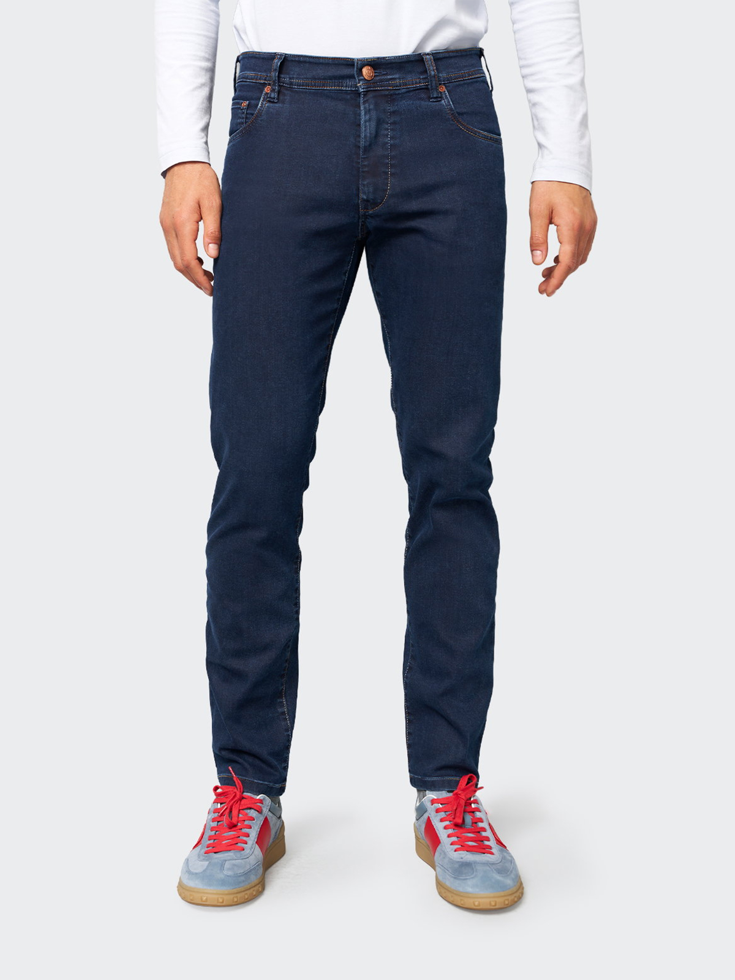 Calças de Ganga Slim Fit