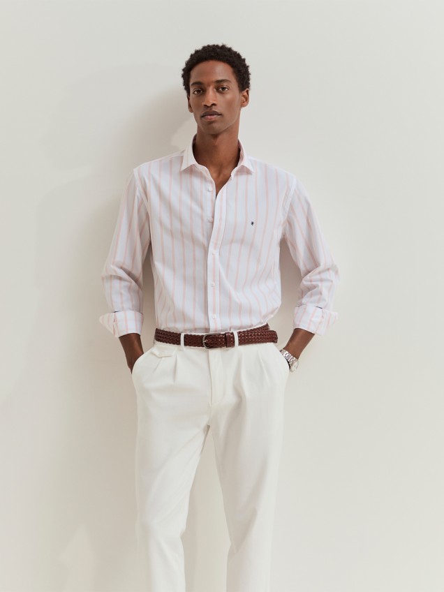 Camisa às Riscas