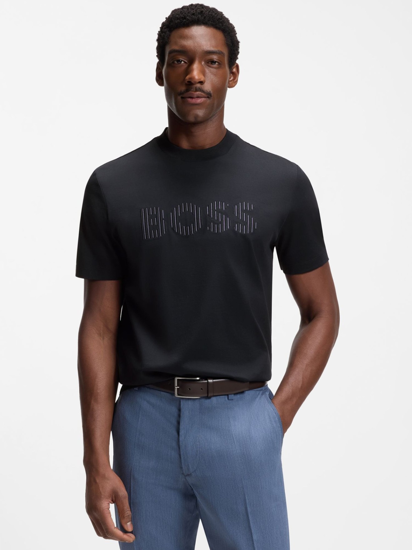 T-shirt com Logo Estampado