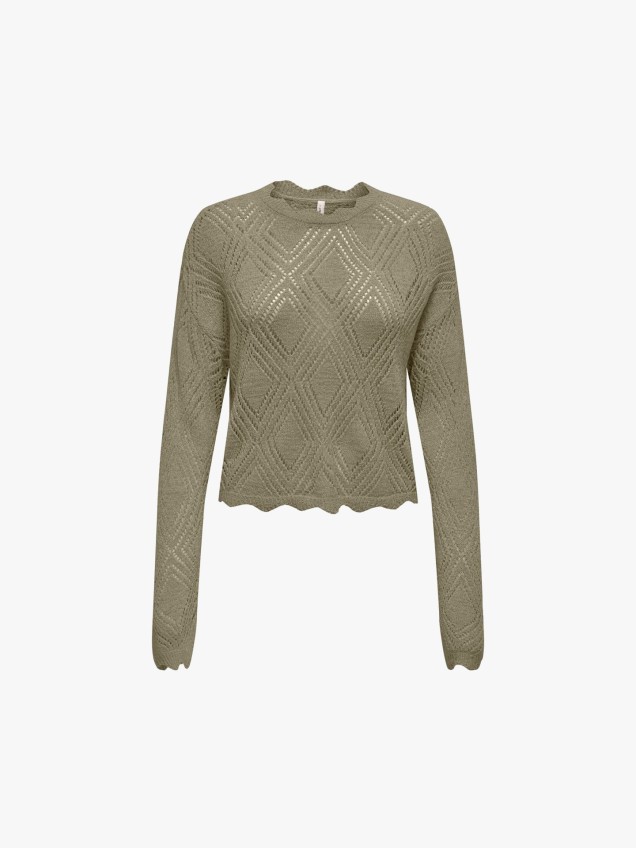 Camisola de Malha Perfurada