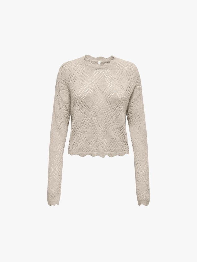 Camisola de Malha Perfurada