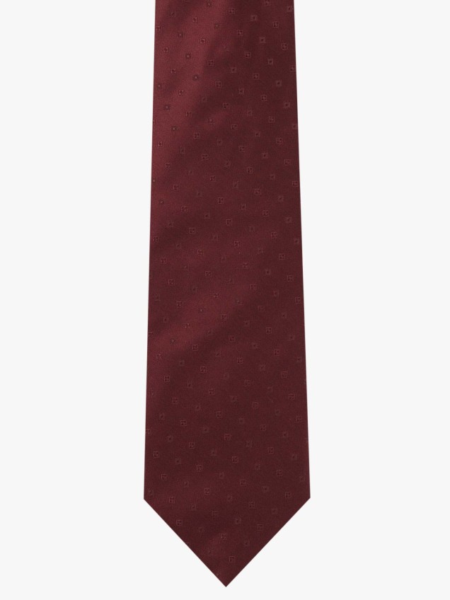 Gravata com Padrão Jacquard
