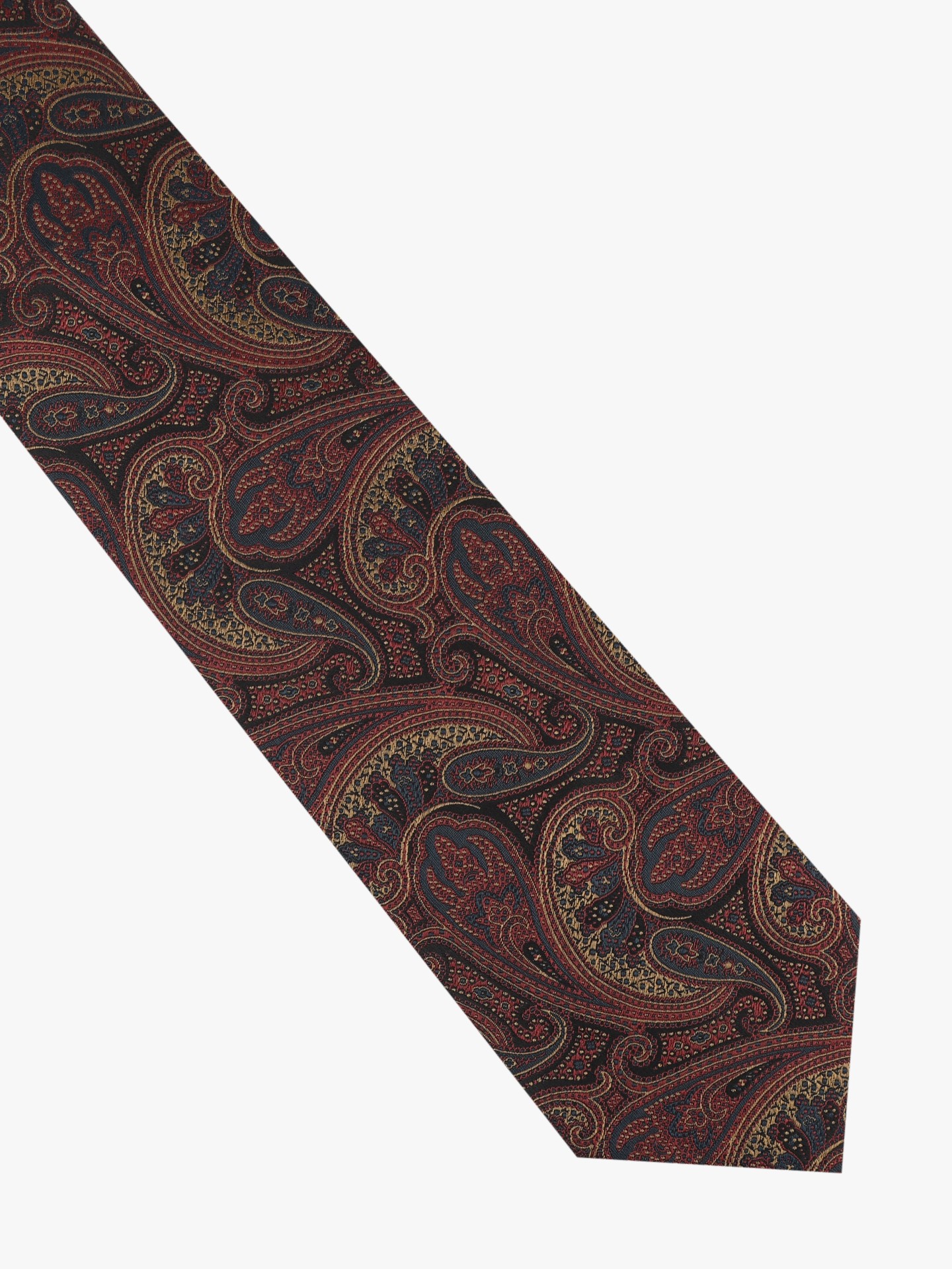 Gravata com Padrão Paisley