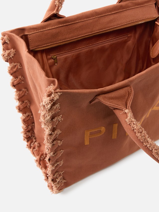 Saco Tote com Pormenores Desfiados