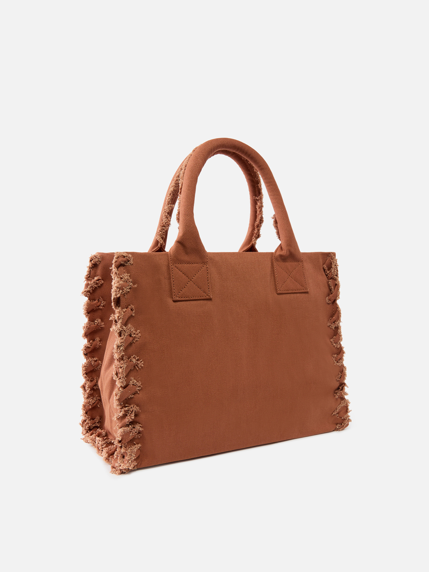 Saco Tote com Pormenores Desfiados