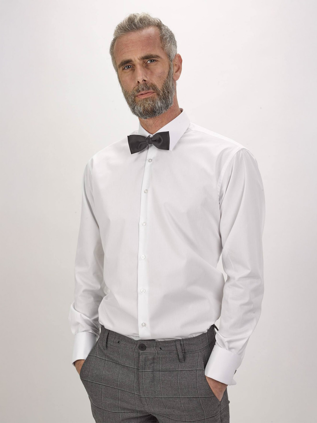 Camisa Cl�ssica com Punho Duplo