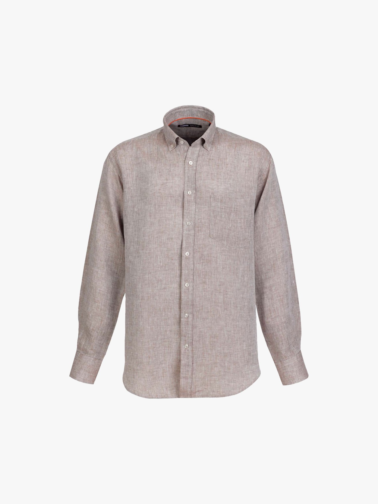 Camisa em Linho Regular Fit