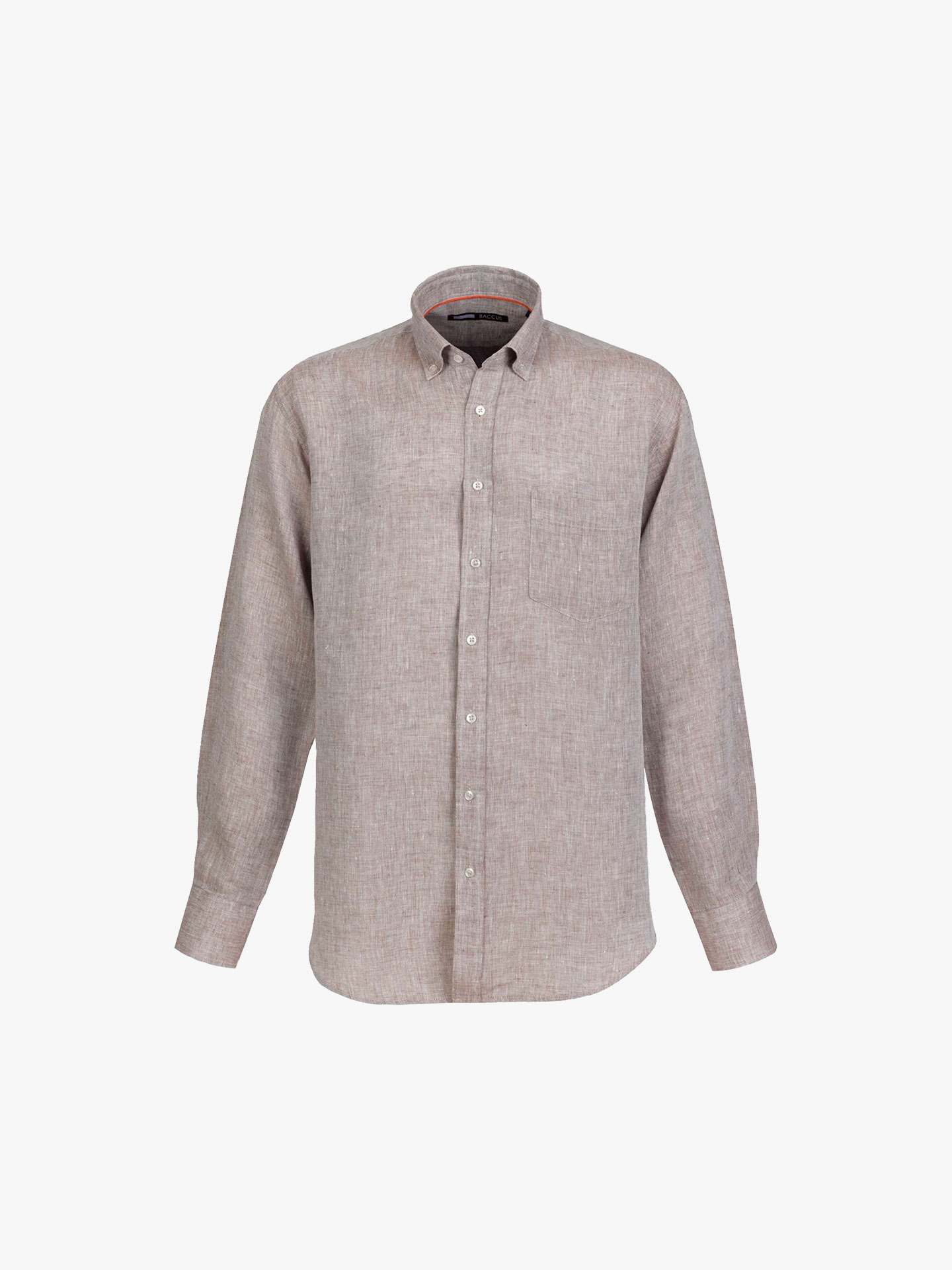 Camisa em Linho Regular Fit