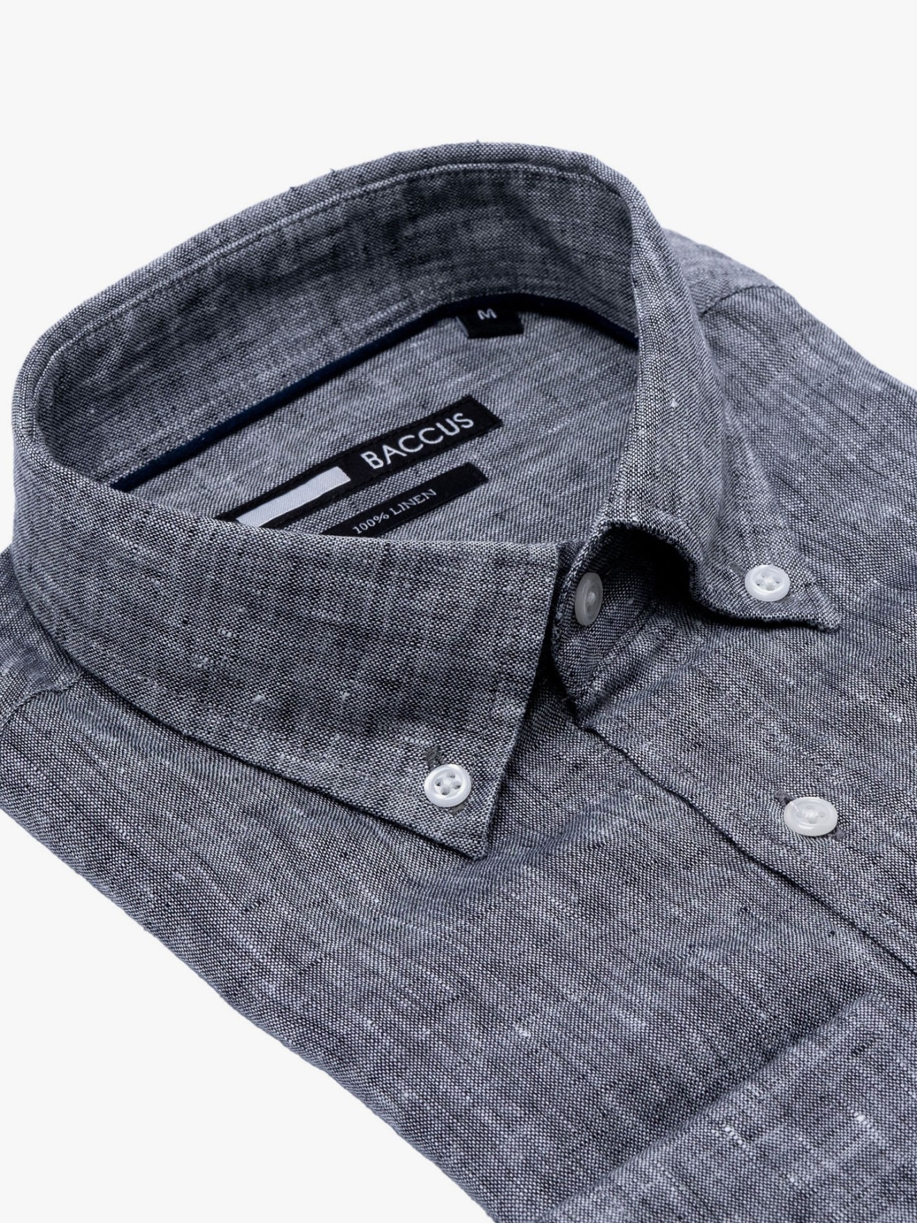 Camisa em Linho Regular Fit