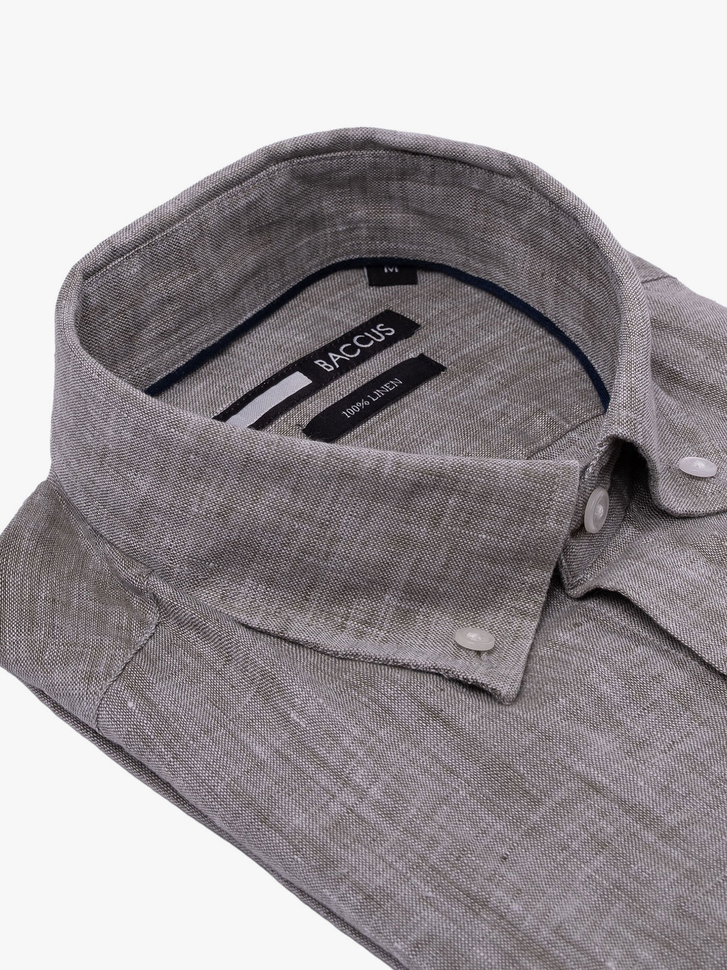Camisa em Linho Regular Fit