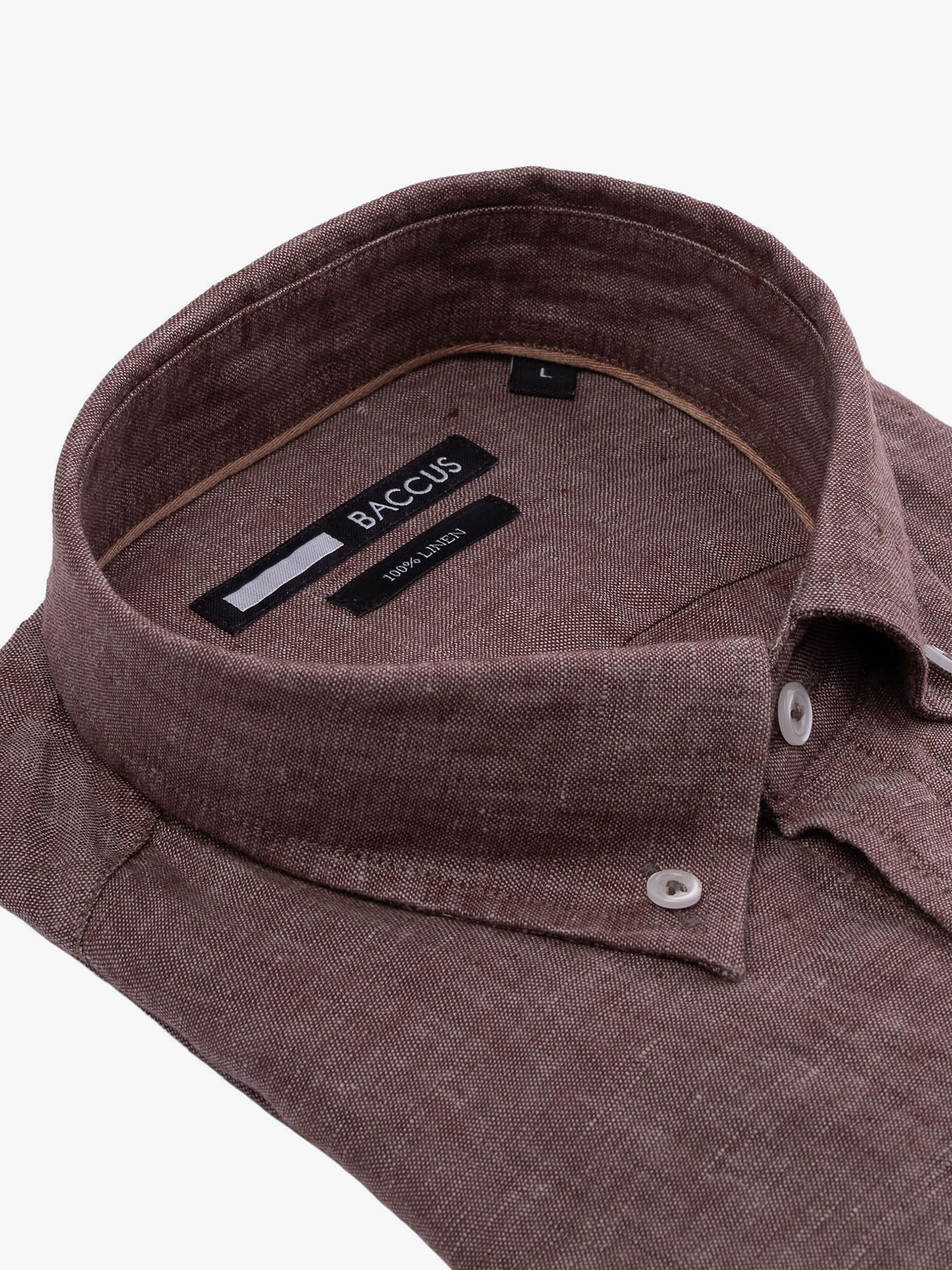 Camisa em Linho Regular Fit
