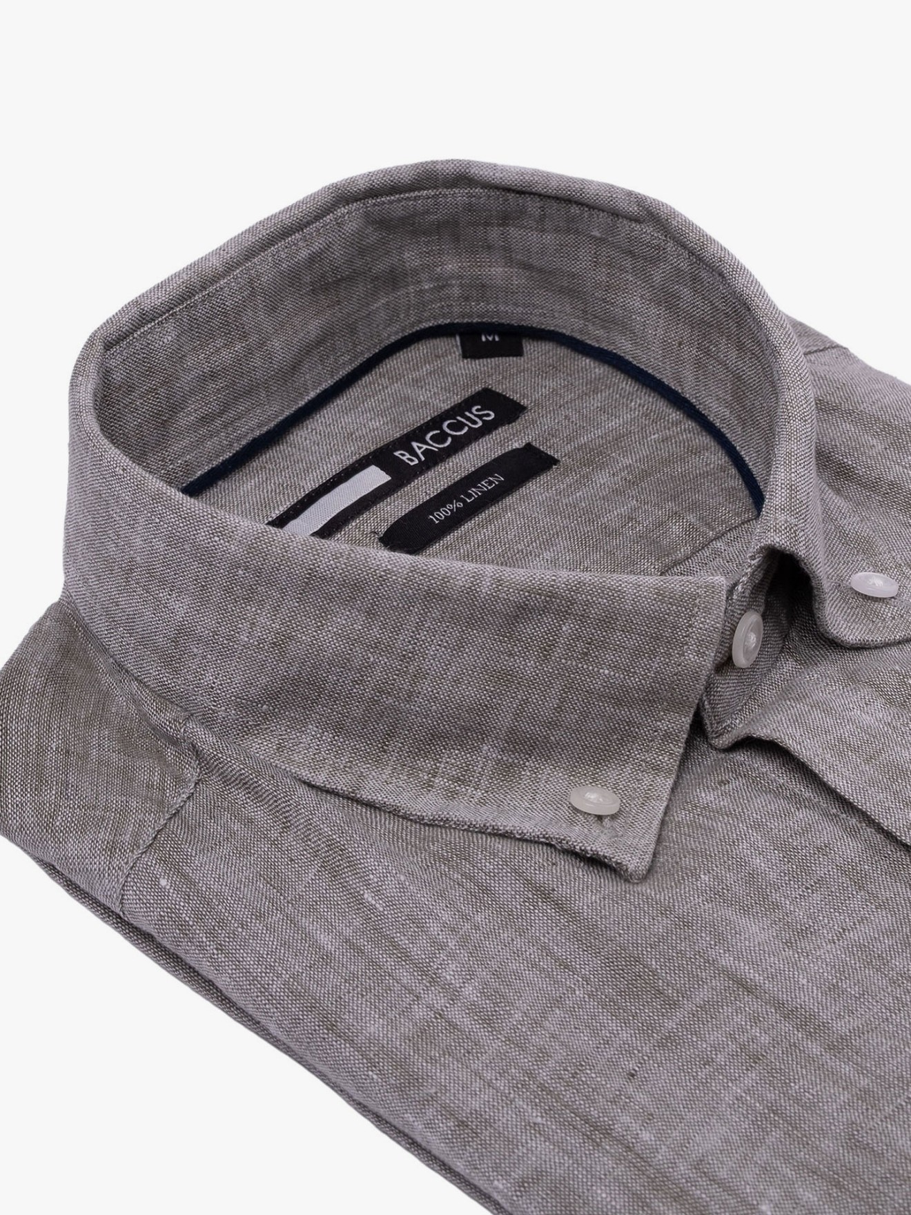 Camisa em Linho Regular Fit