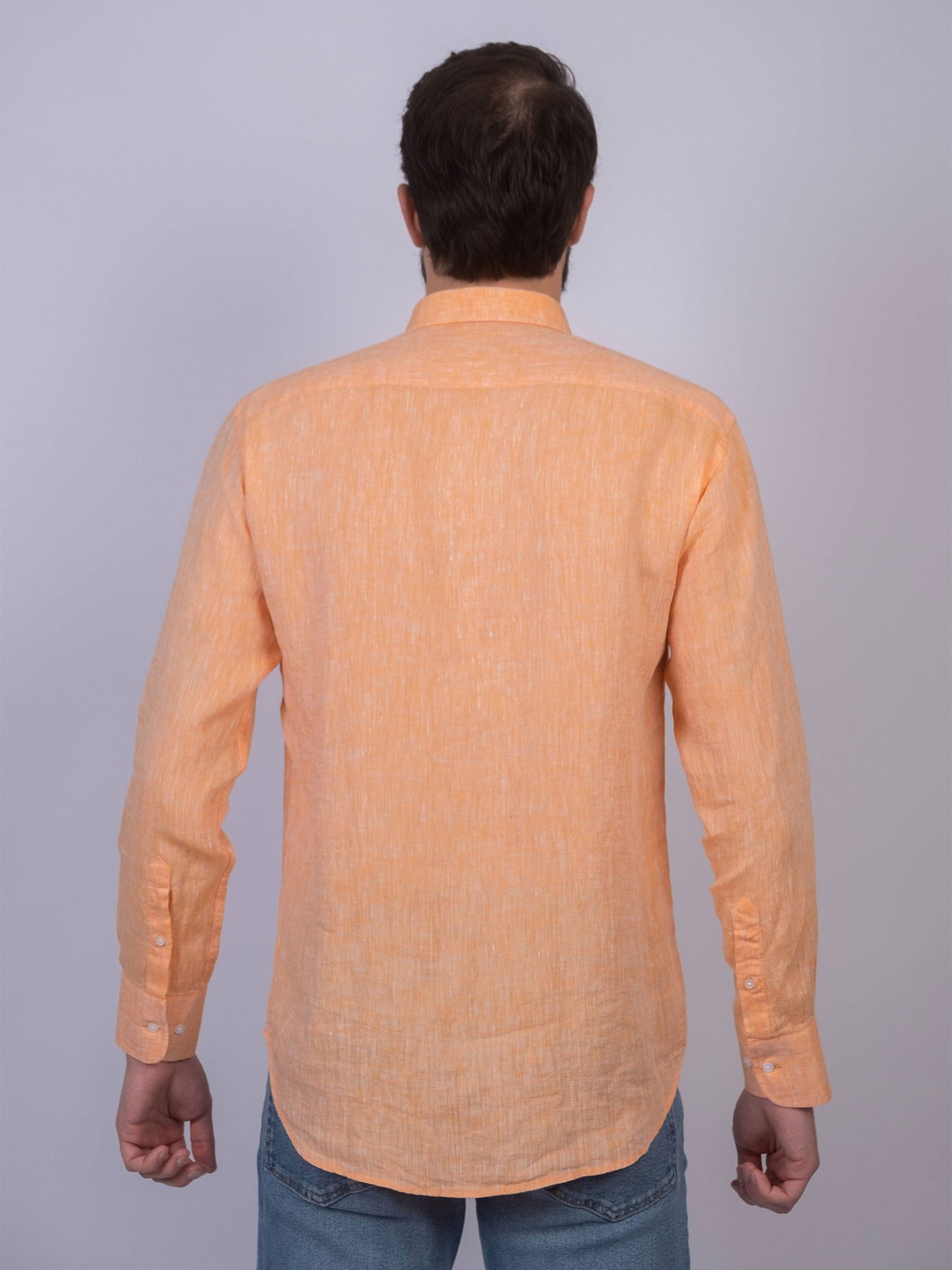 Camisa em Linho Regular Fit