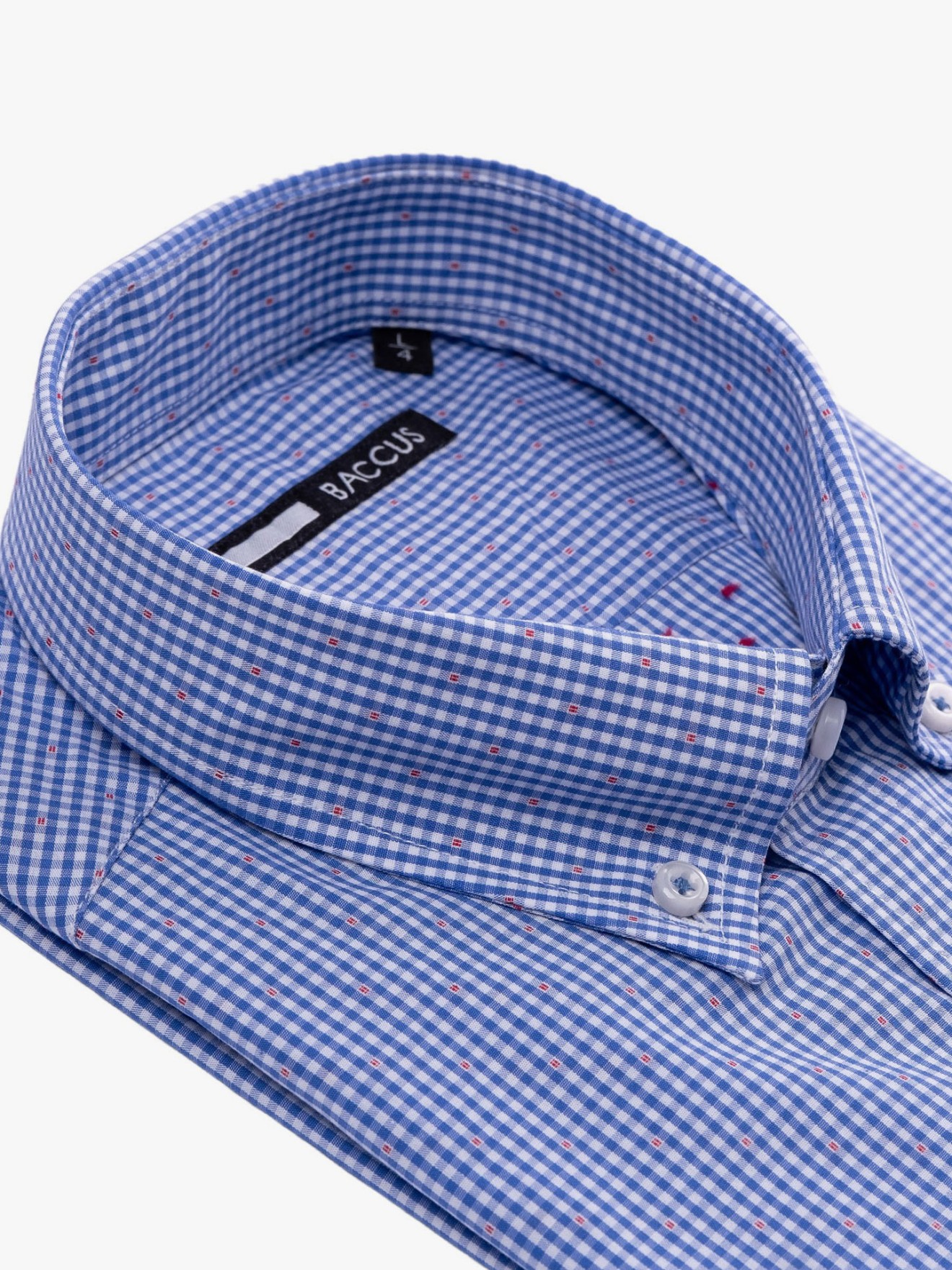 Camisa aos Quadrados Regular Fit