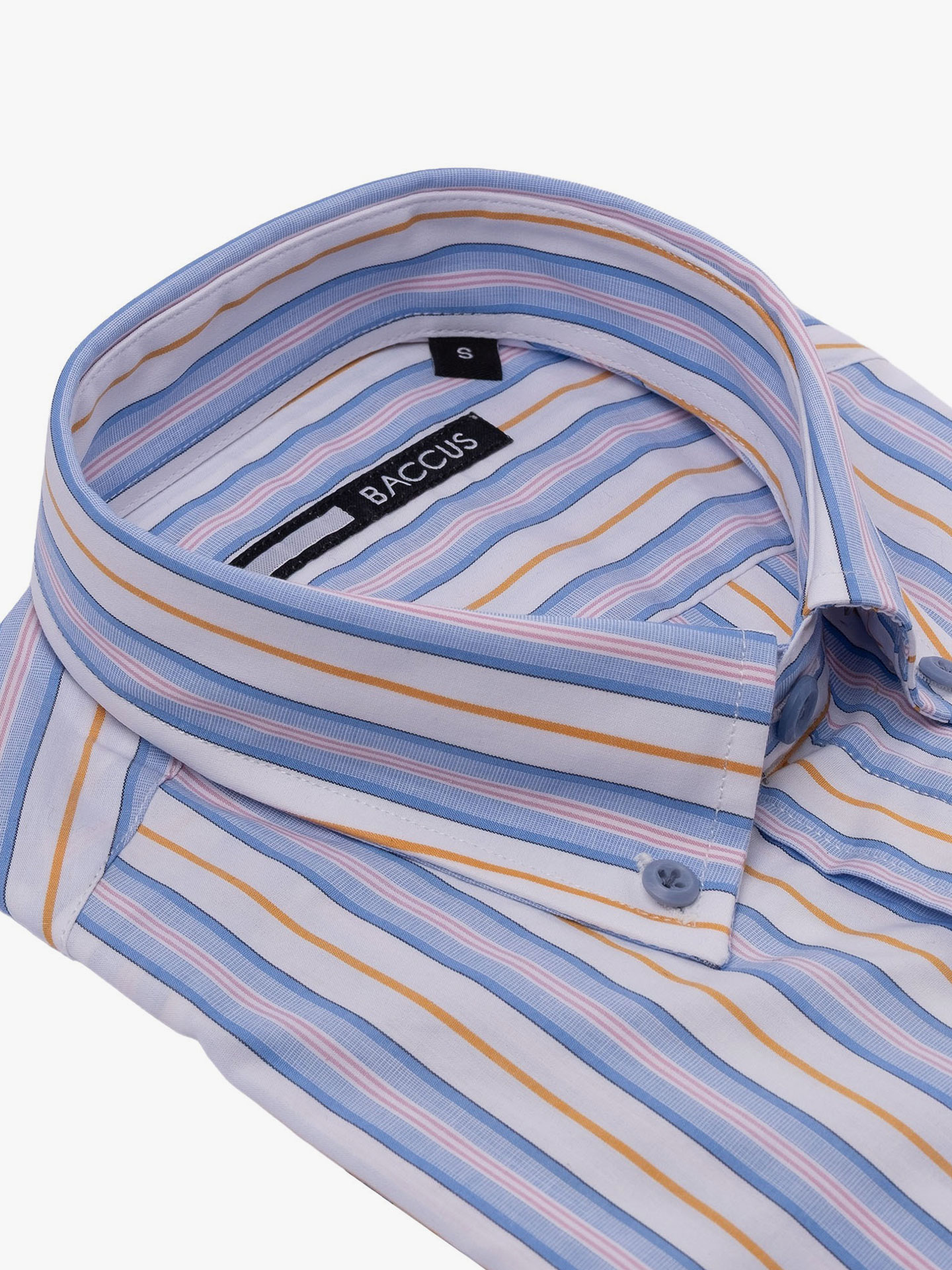 Camisa às Riscas Regular Fit