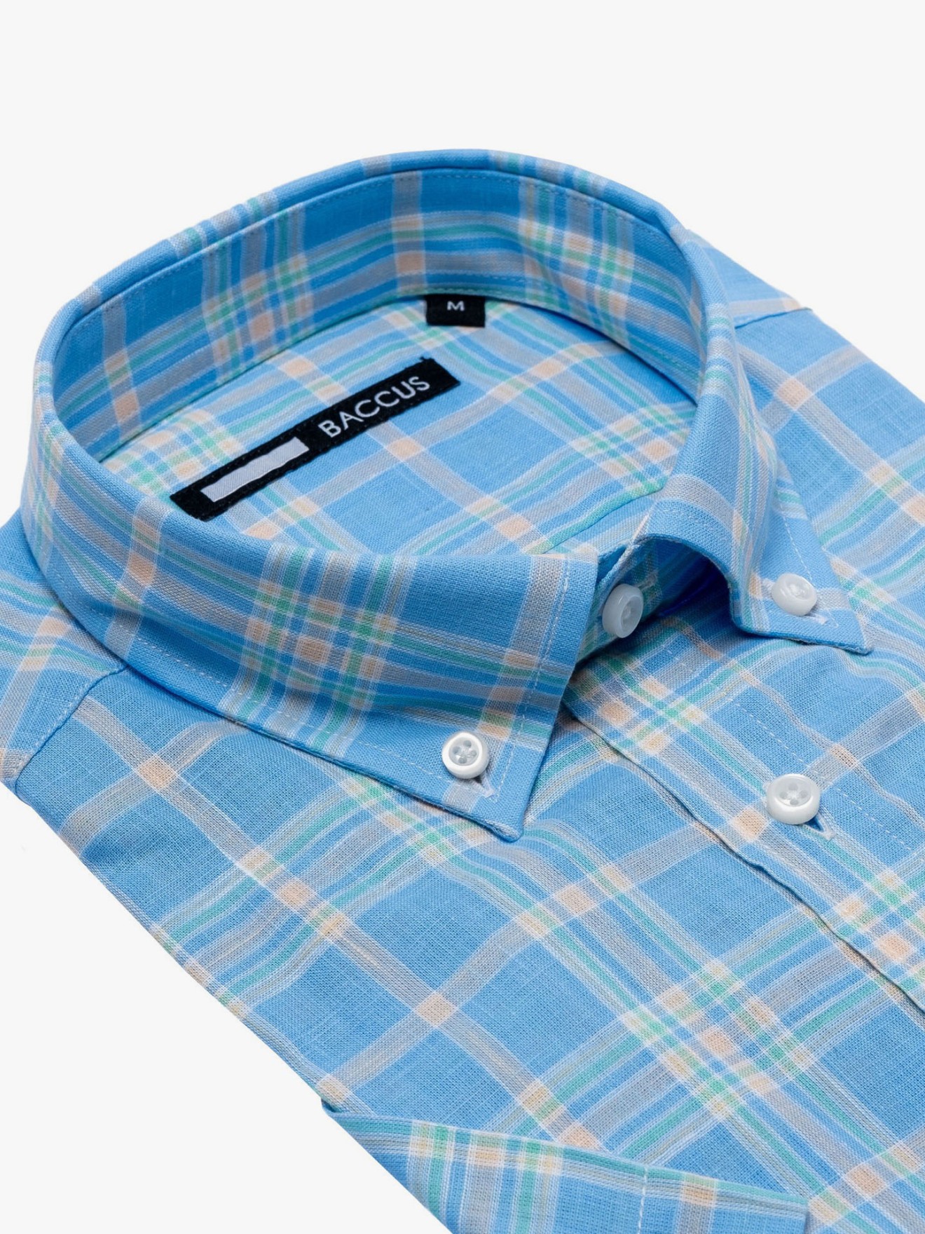 Camisa de Manga Curta ao Xadrez