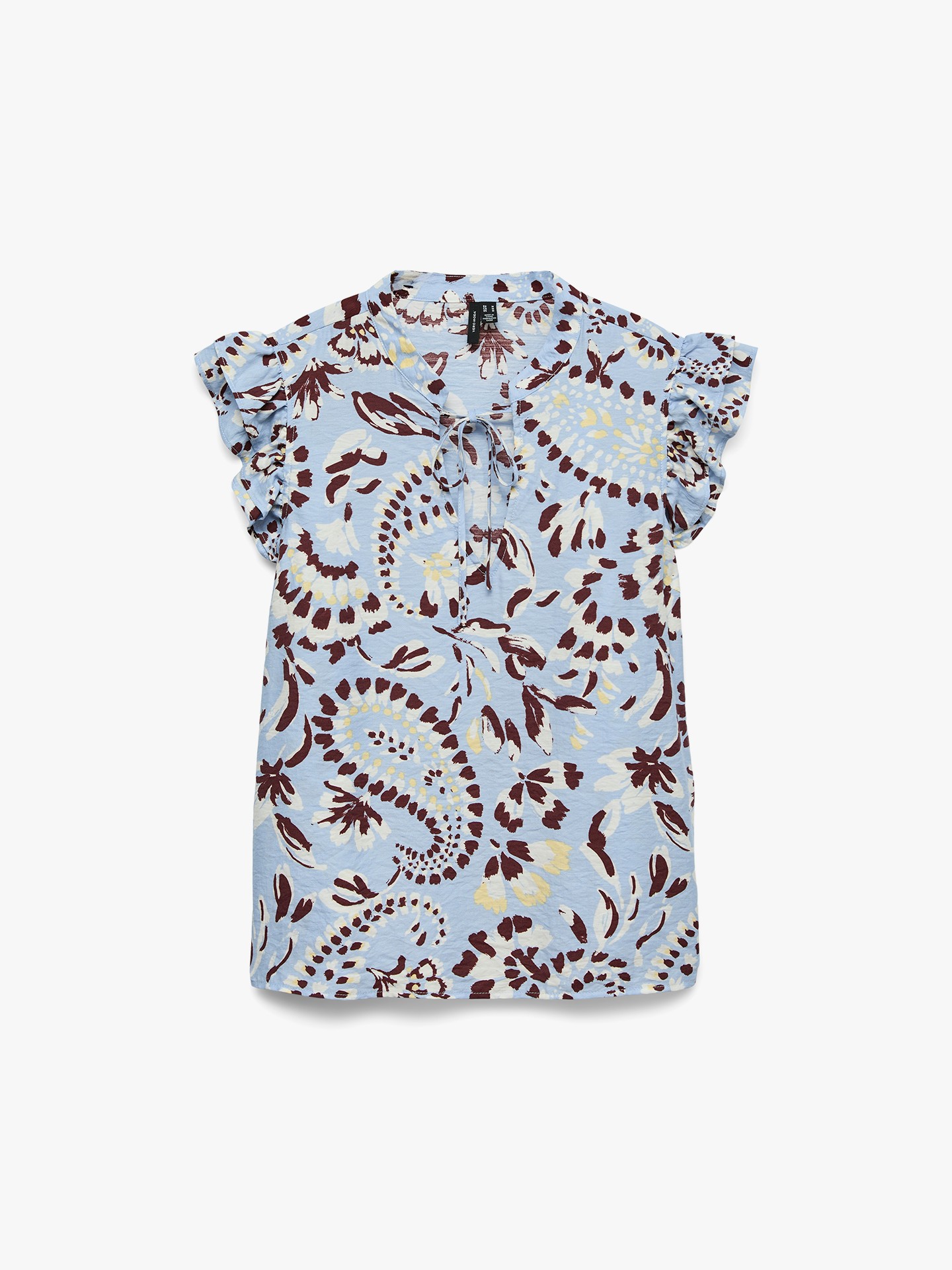 Blusa com Folhos