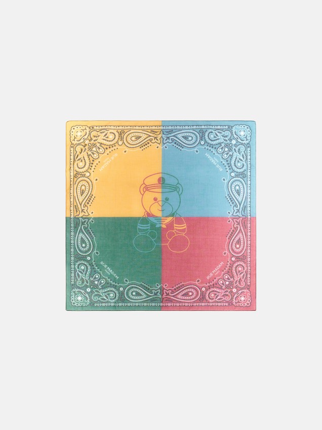 Len�o Quadrado com Estampado