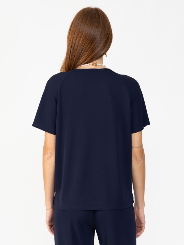 Blusa com Decote Franzido