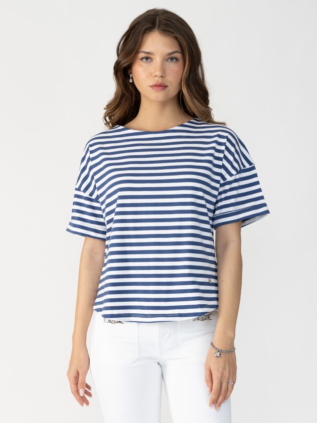 T-shirt �s Riscas