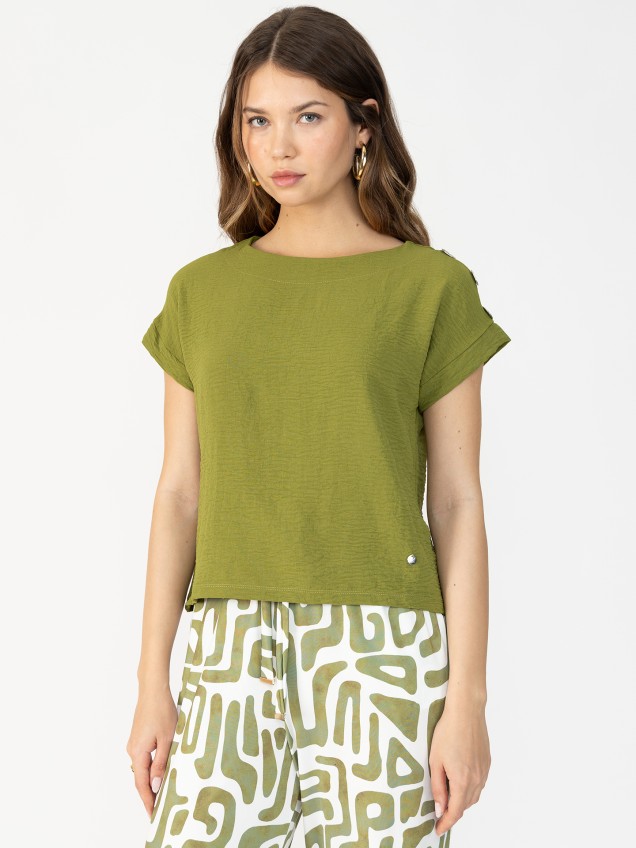 Blusa Texturizada