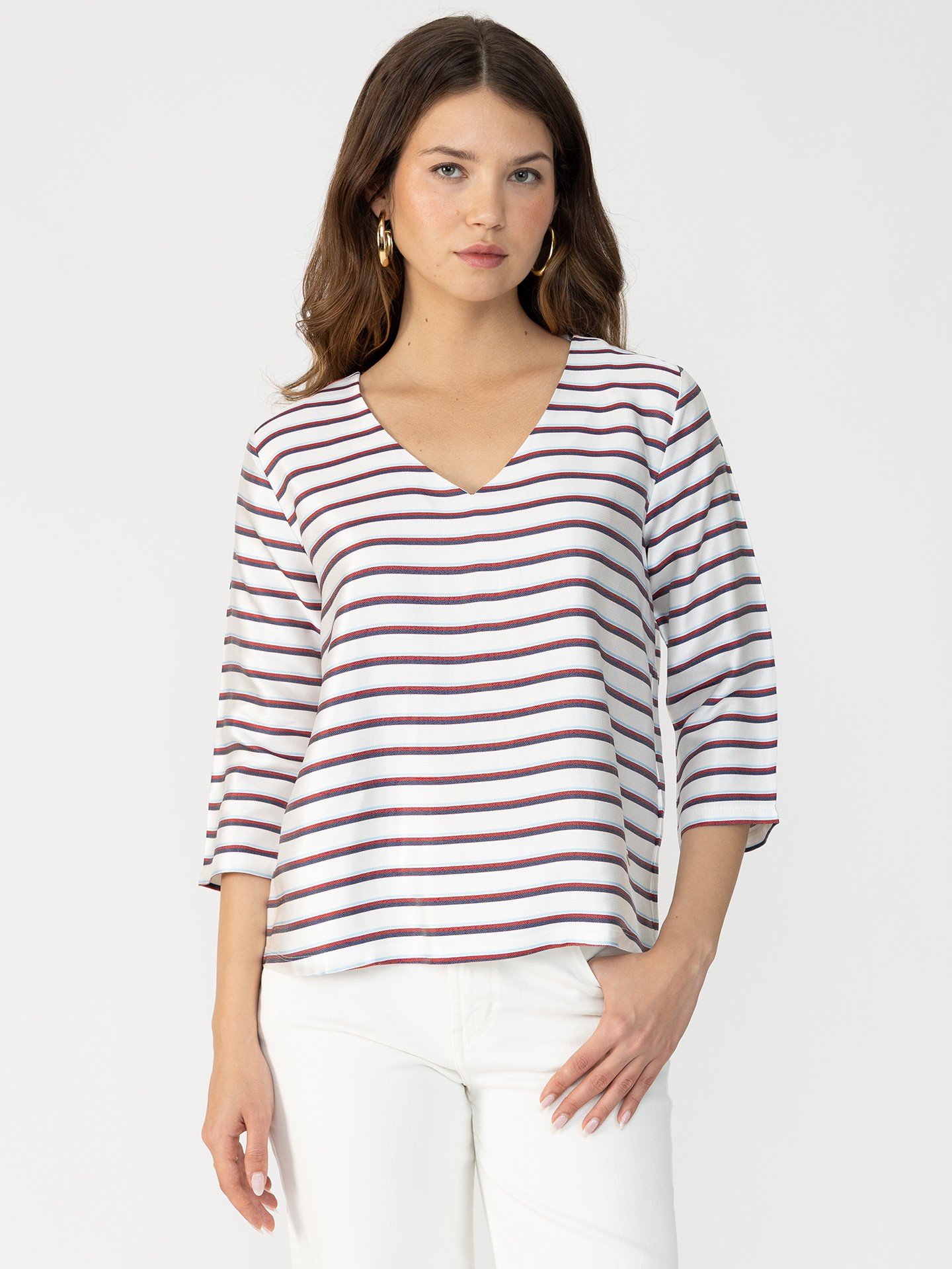Blusa às Riscas
