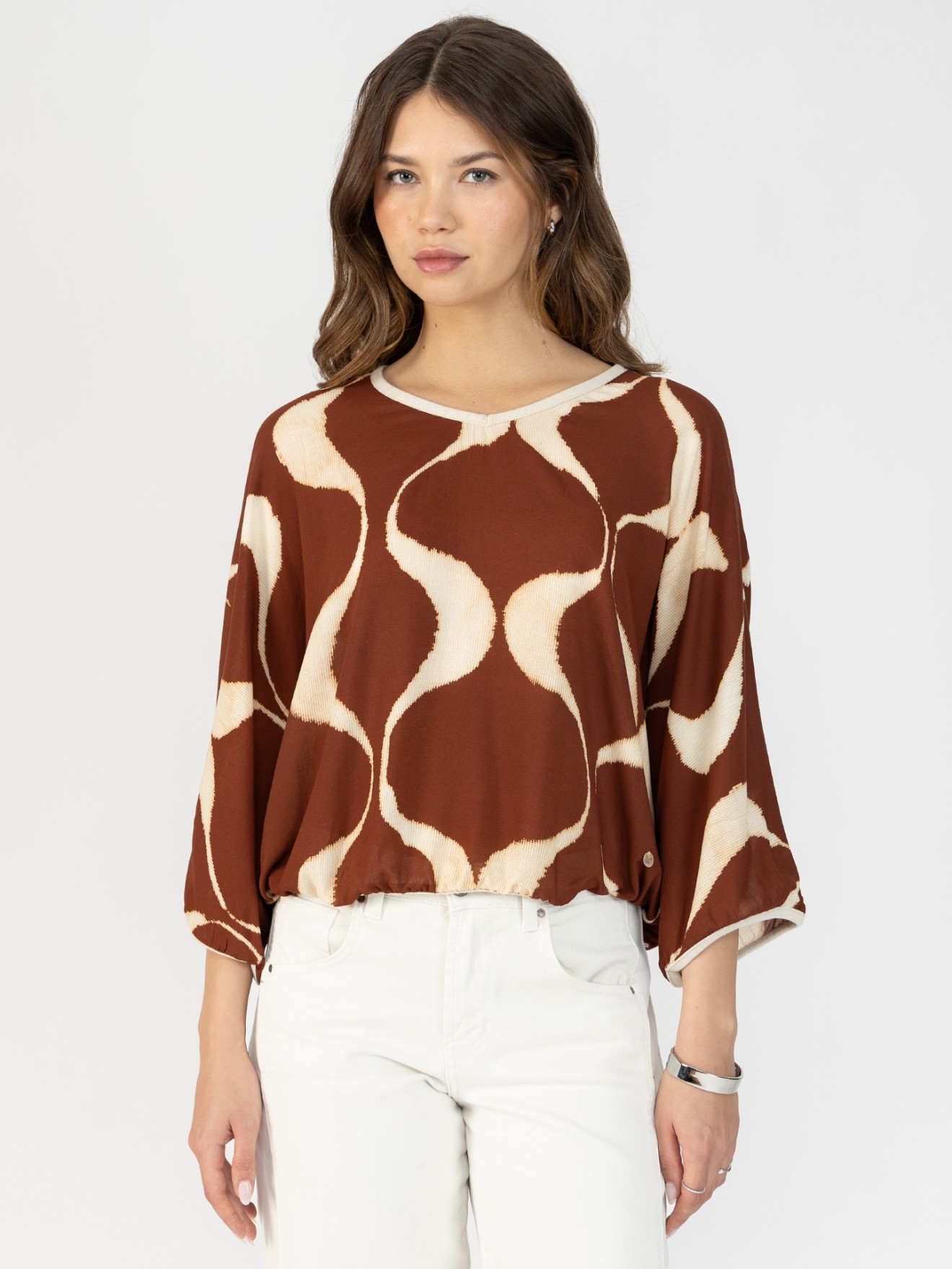 Blusa com Manga Ampla