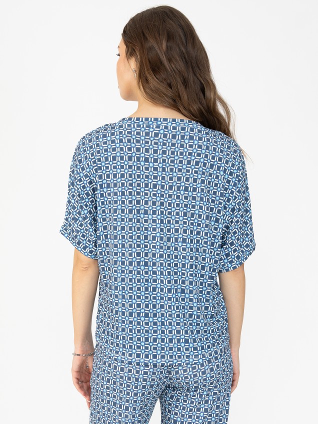Blusa com Padrão