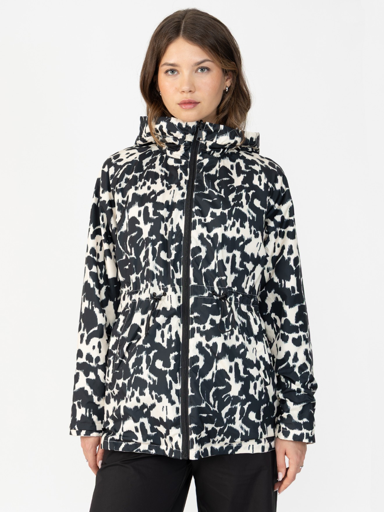 Parka Revers�vel com Capuz