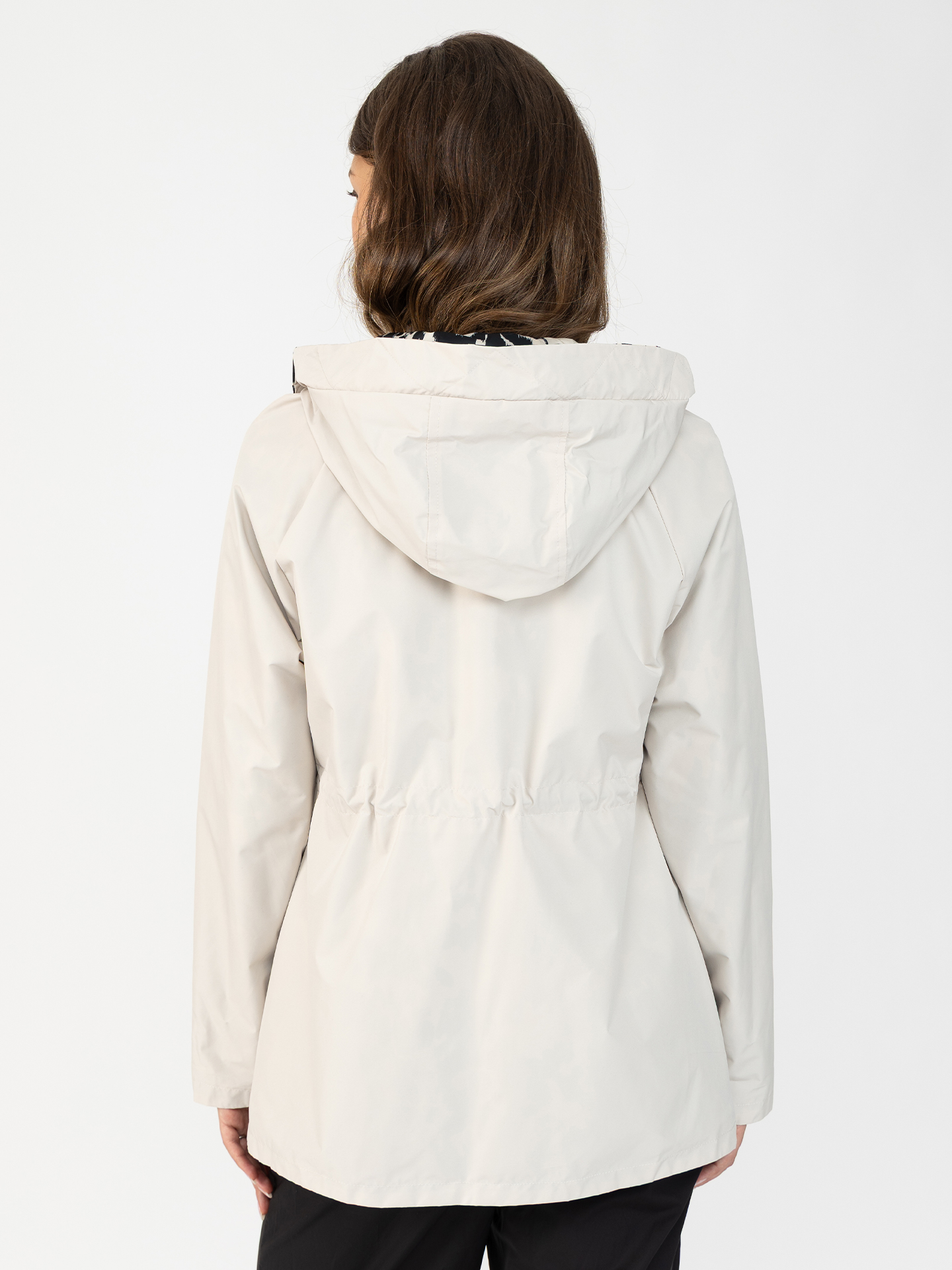 Parka Reversível com Capuz