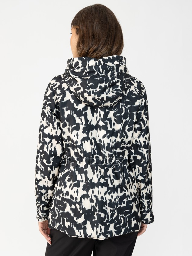 Parka Reversível com Capuz