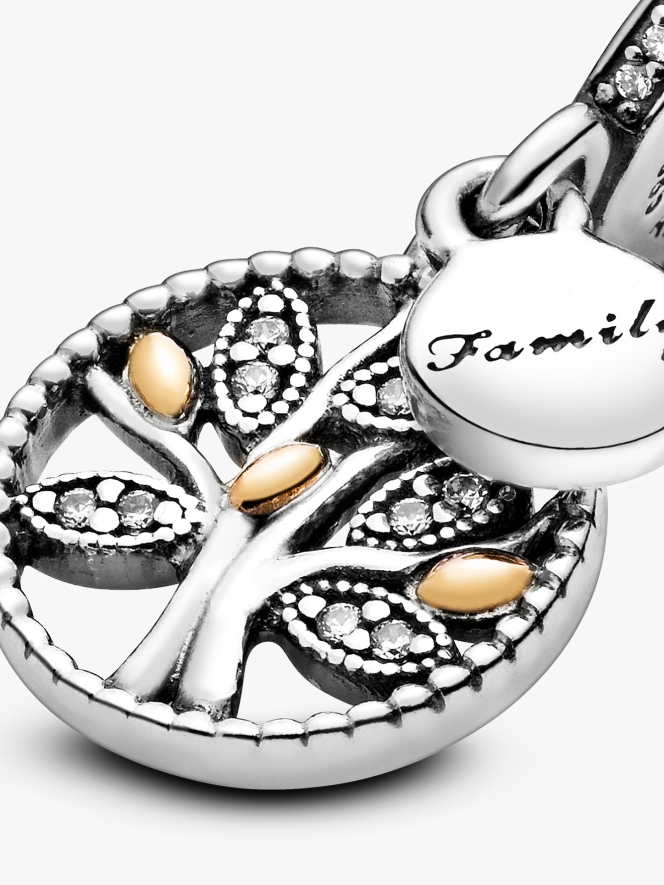 Conta Pendente Árvore de Família Brilhante