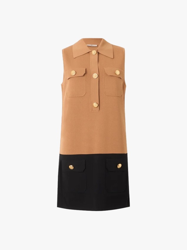 Vestido com Colarinho