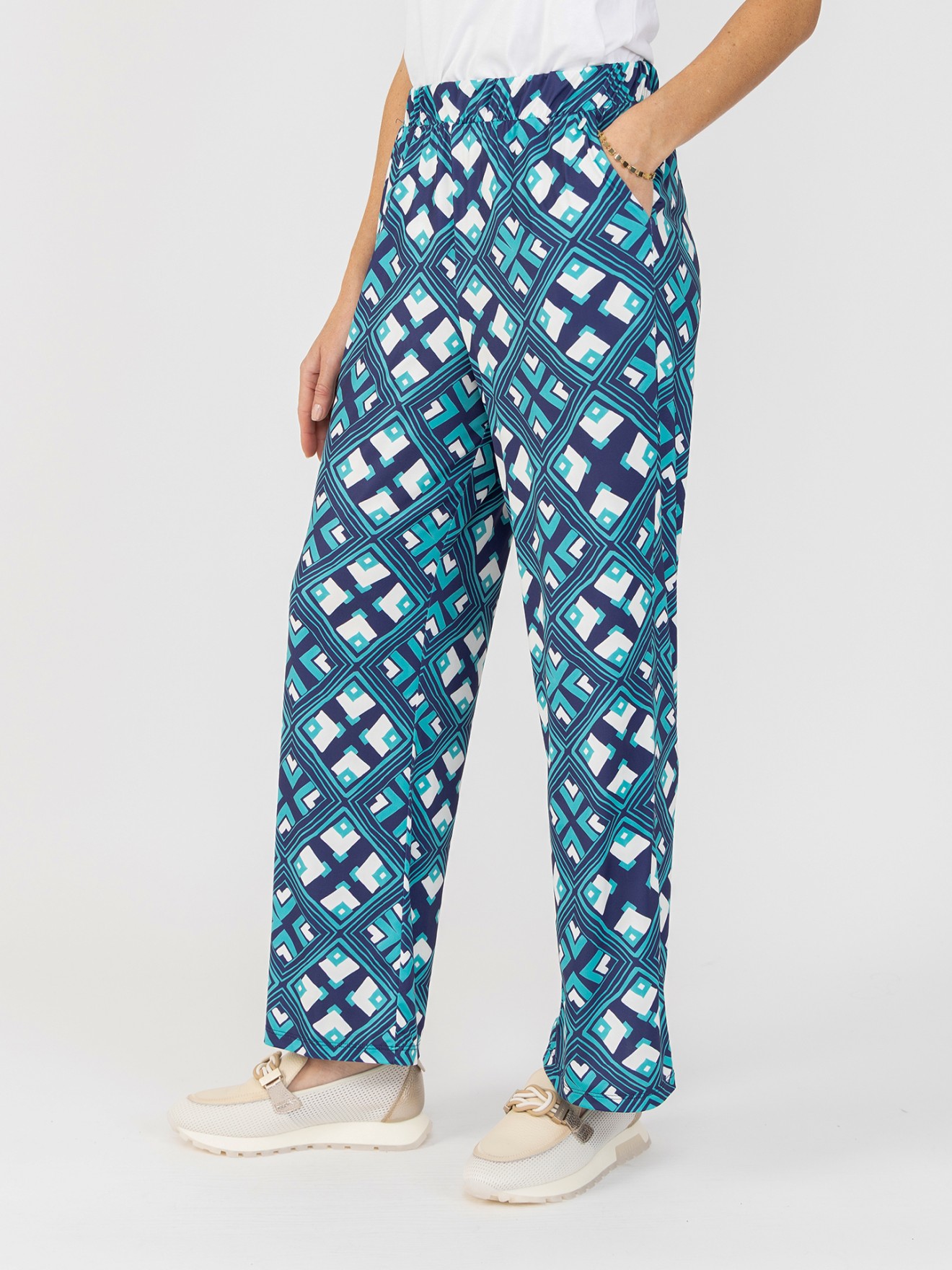 Cal�as de Perna Larga Estampadas