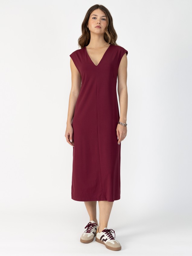 Vestido Midi de Malha