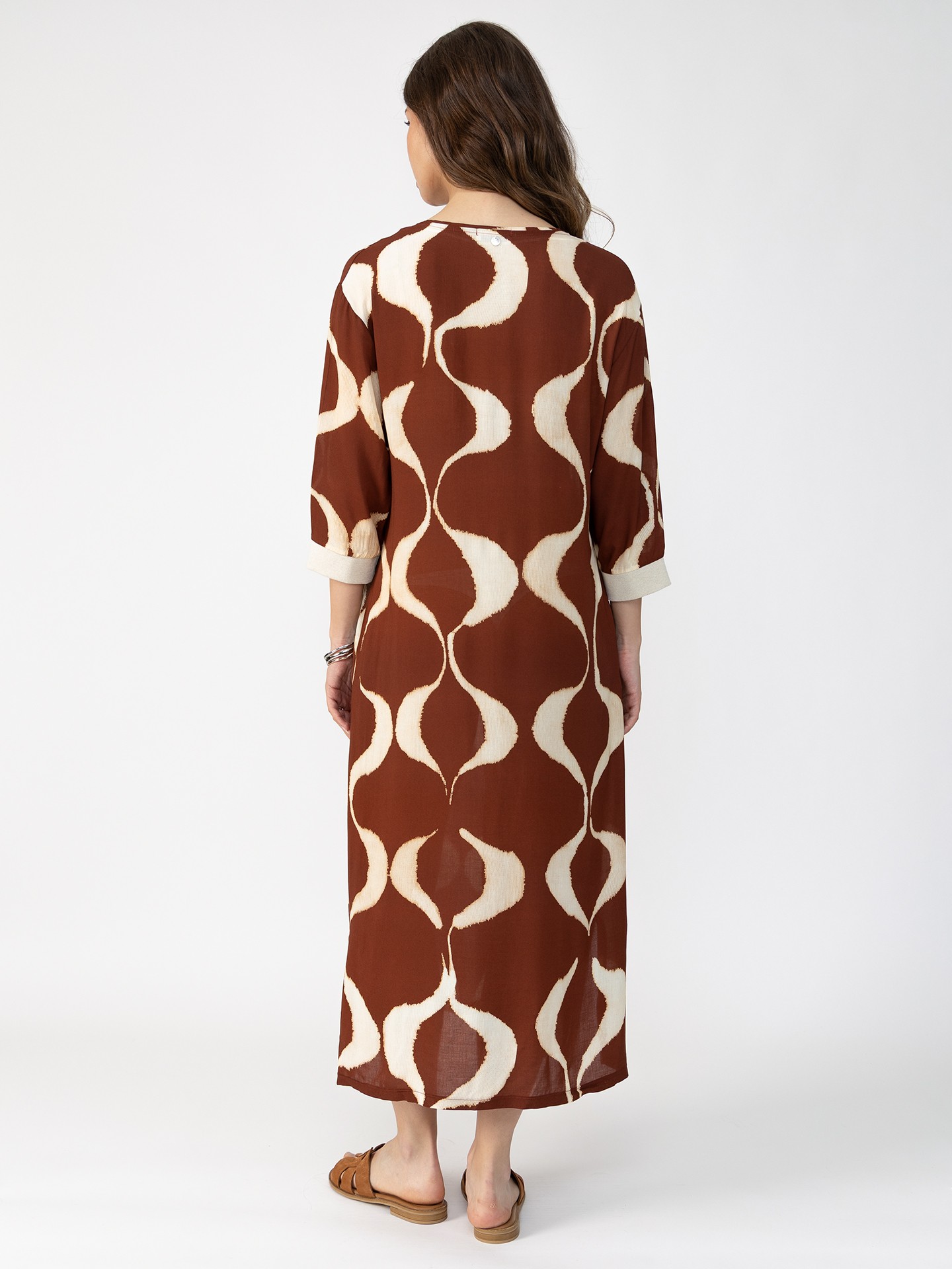 Vestido Comprido Estampado