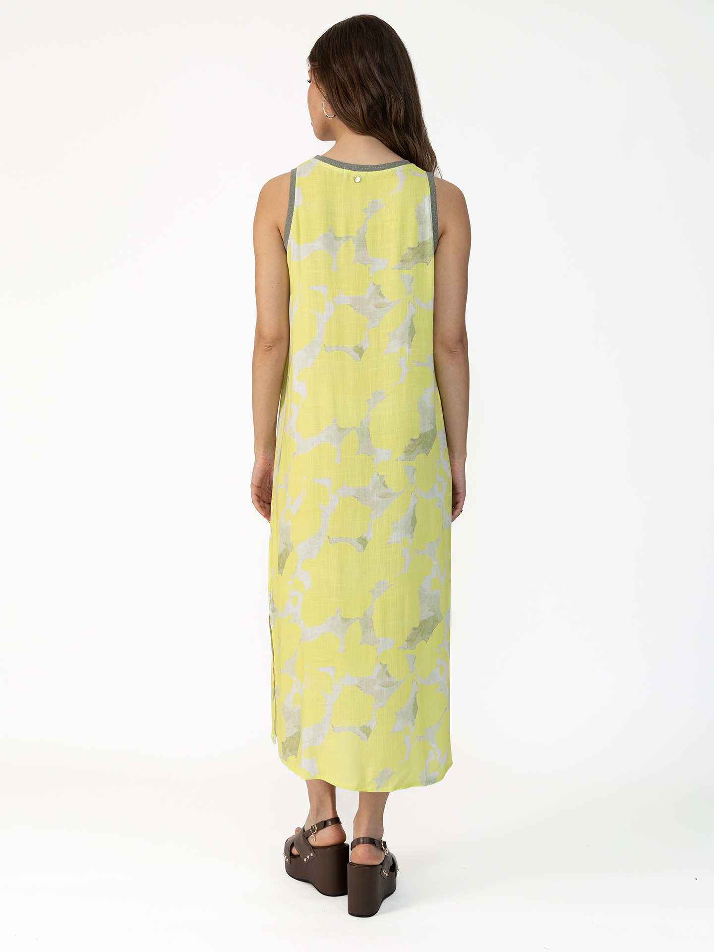 Vestido Comprido Estampado