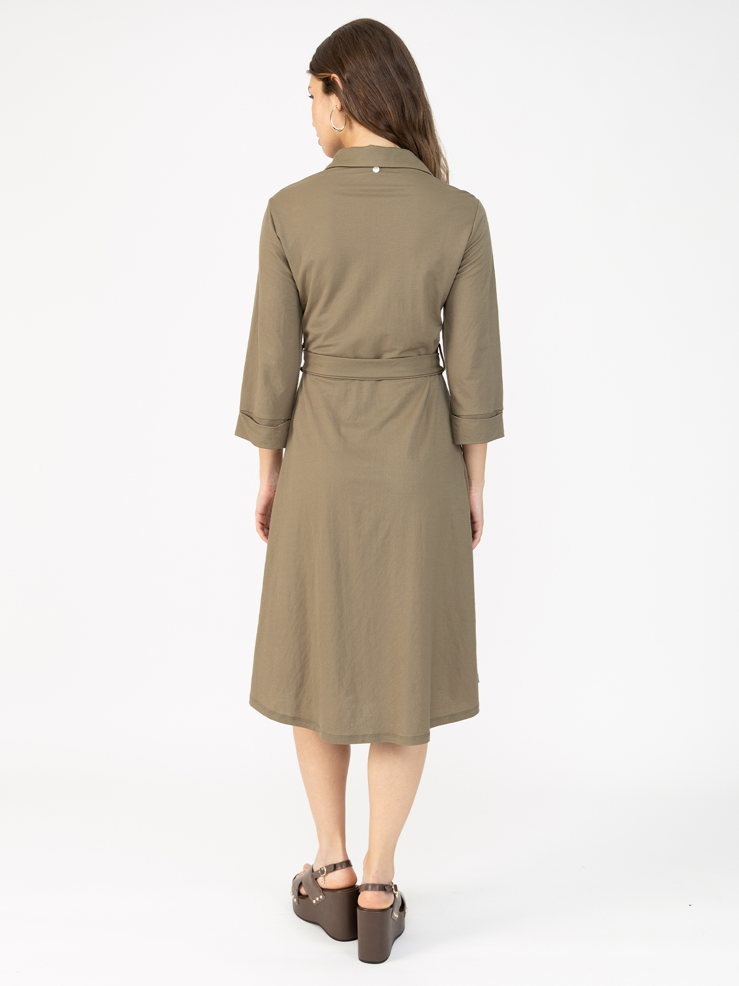 Vestido Camiseiro Midi
