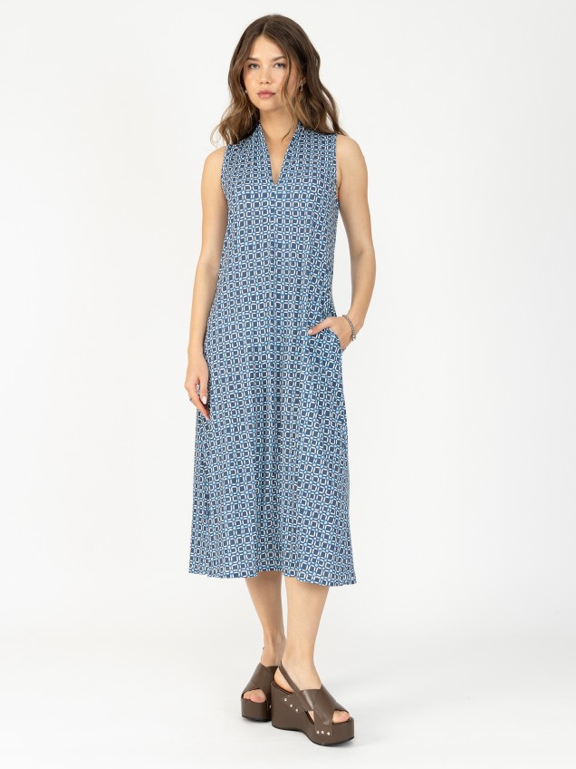 Vestido Midi de Malha