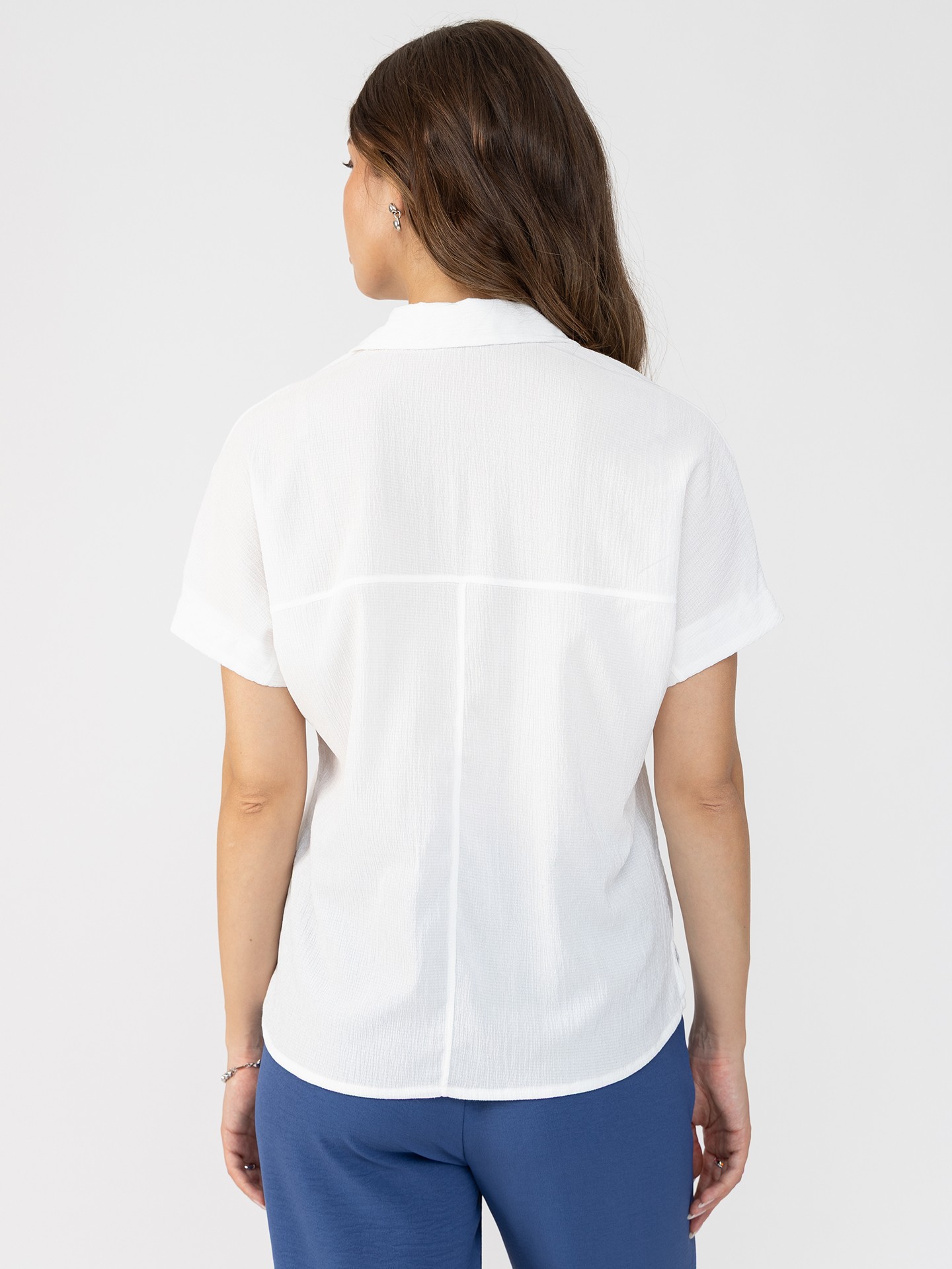 Camisa Texturizada com Bolso