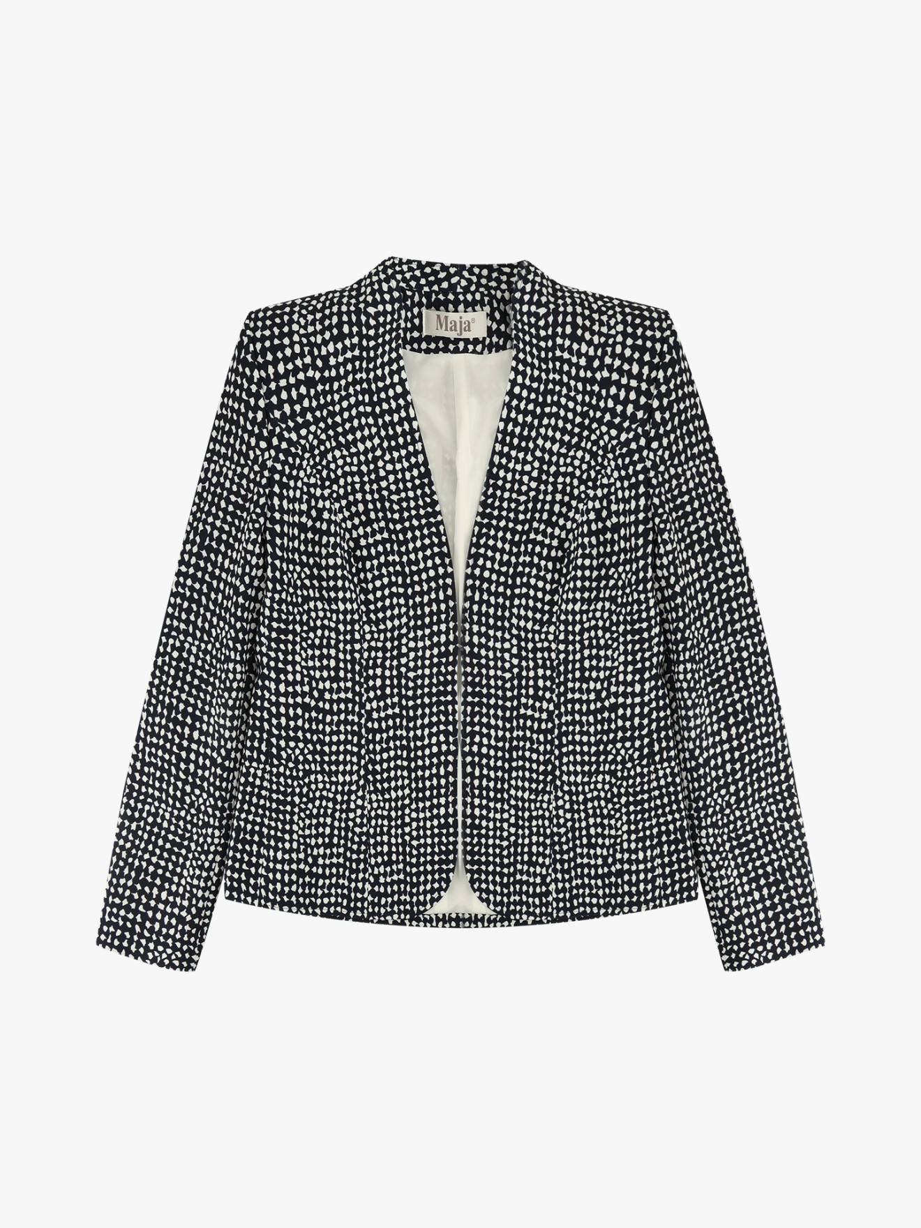 Blazer Estruturado com Padrão