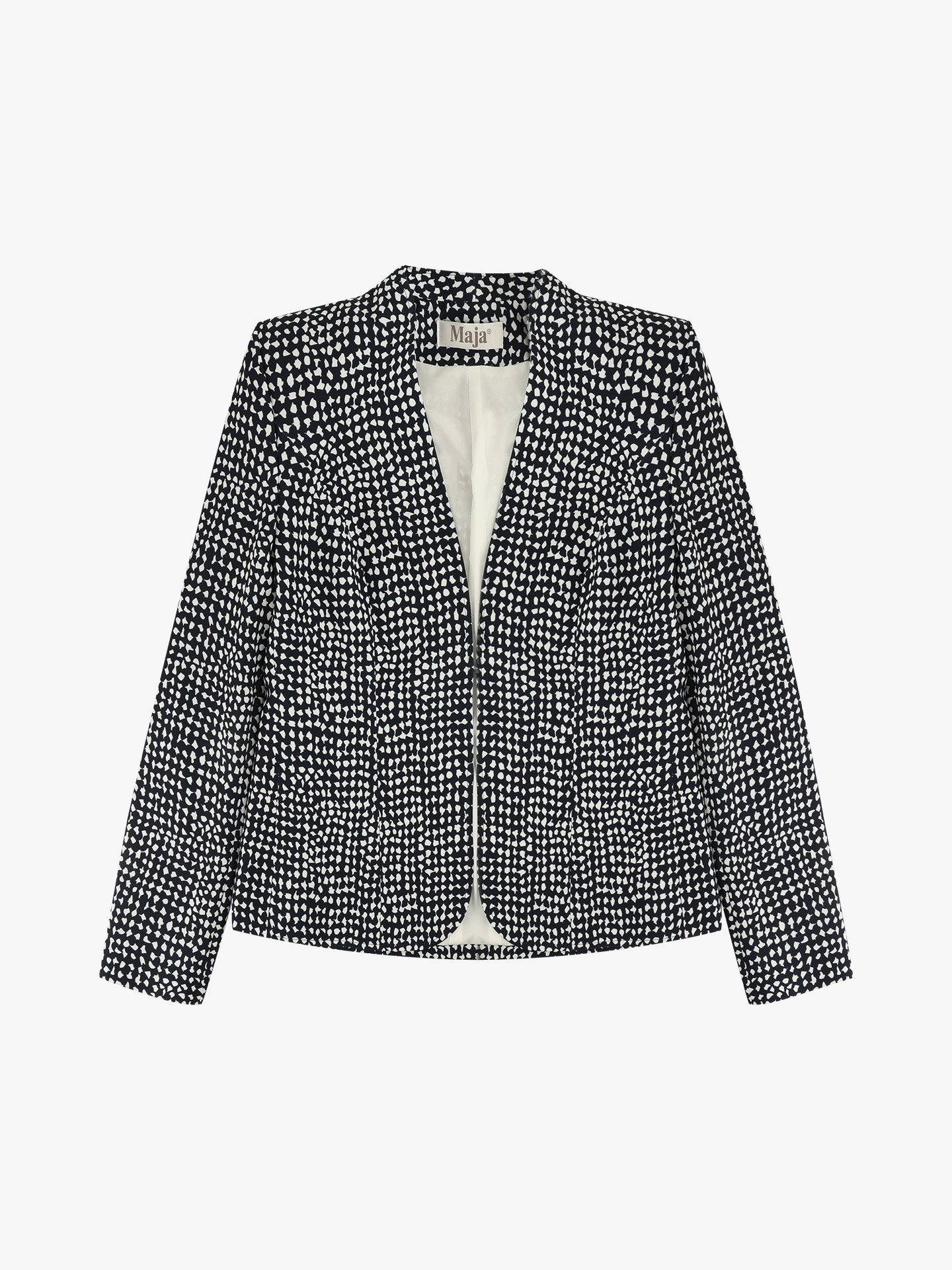 Blazer Estruturado com Padrão