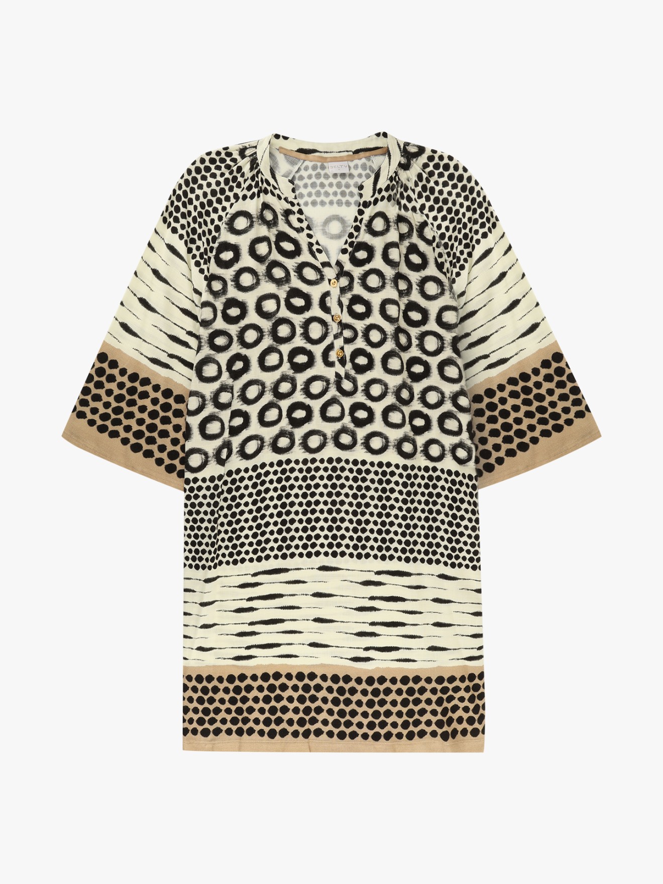 Vestido T�nica Estampado