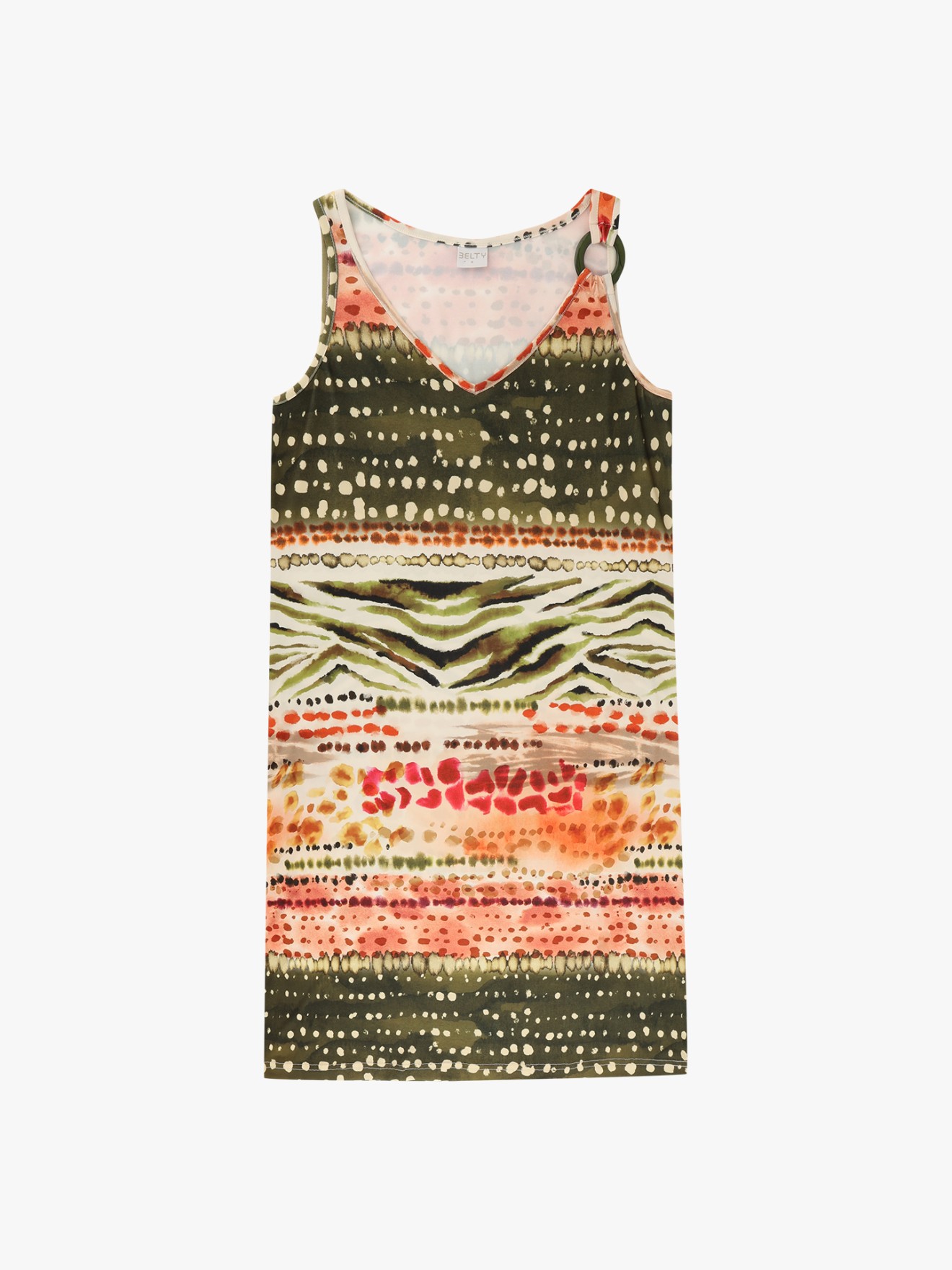 Vestido de Praia Estampado