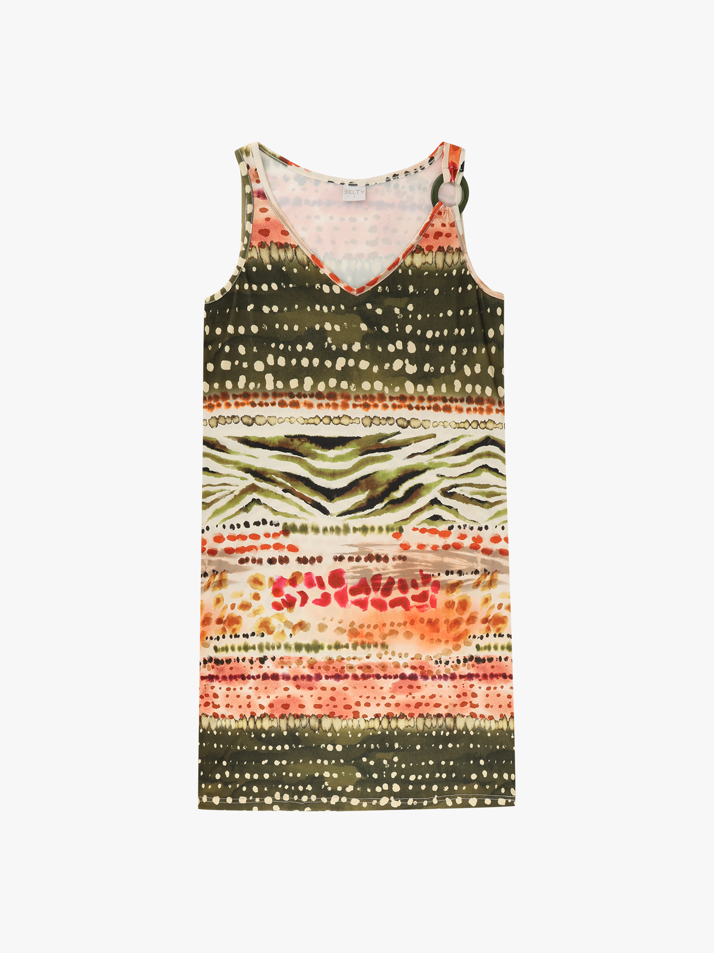 Vestido de Praia Estampado