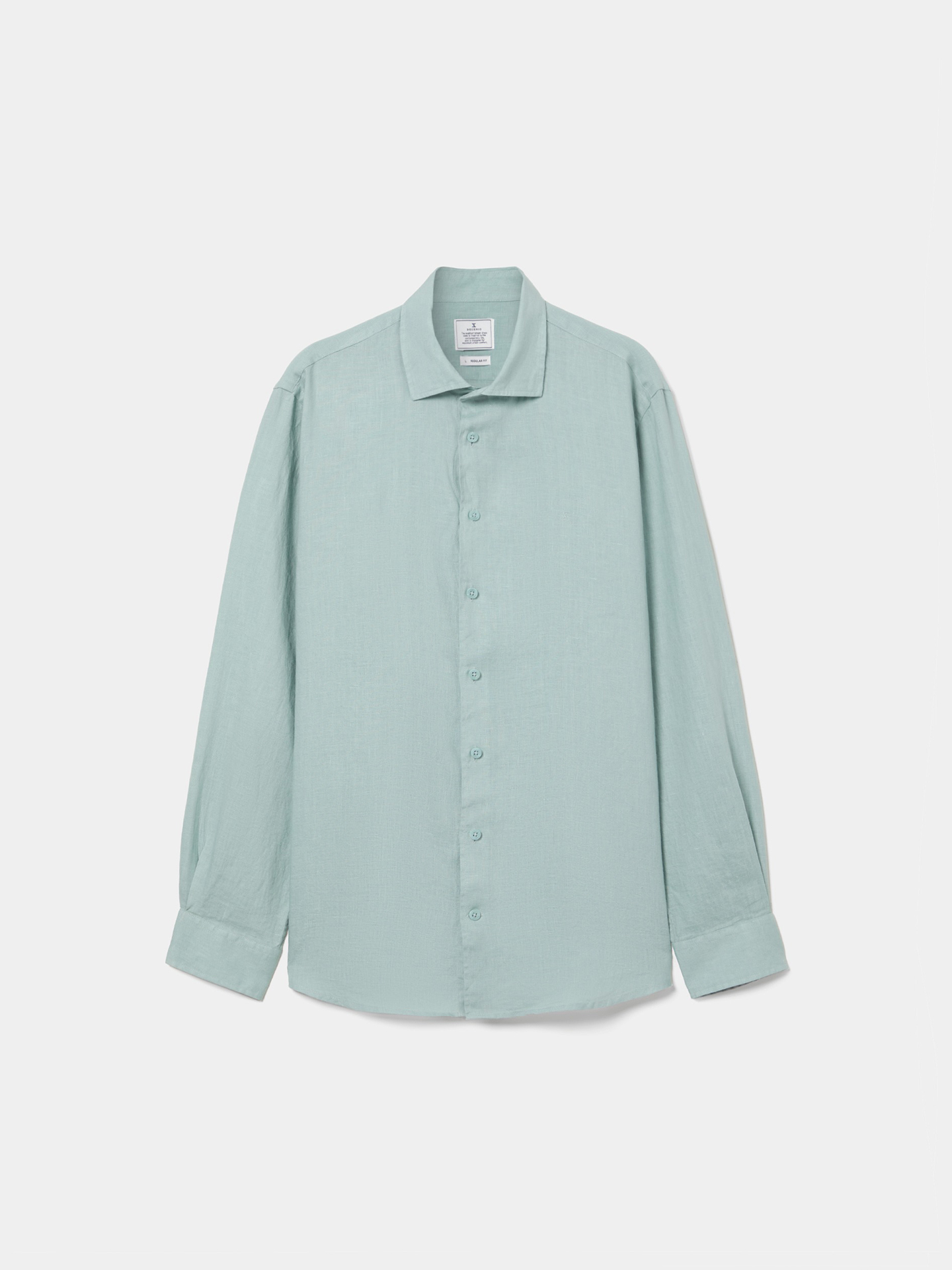 Camisa de Linho Regular Fit