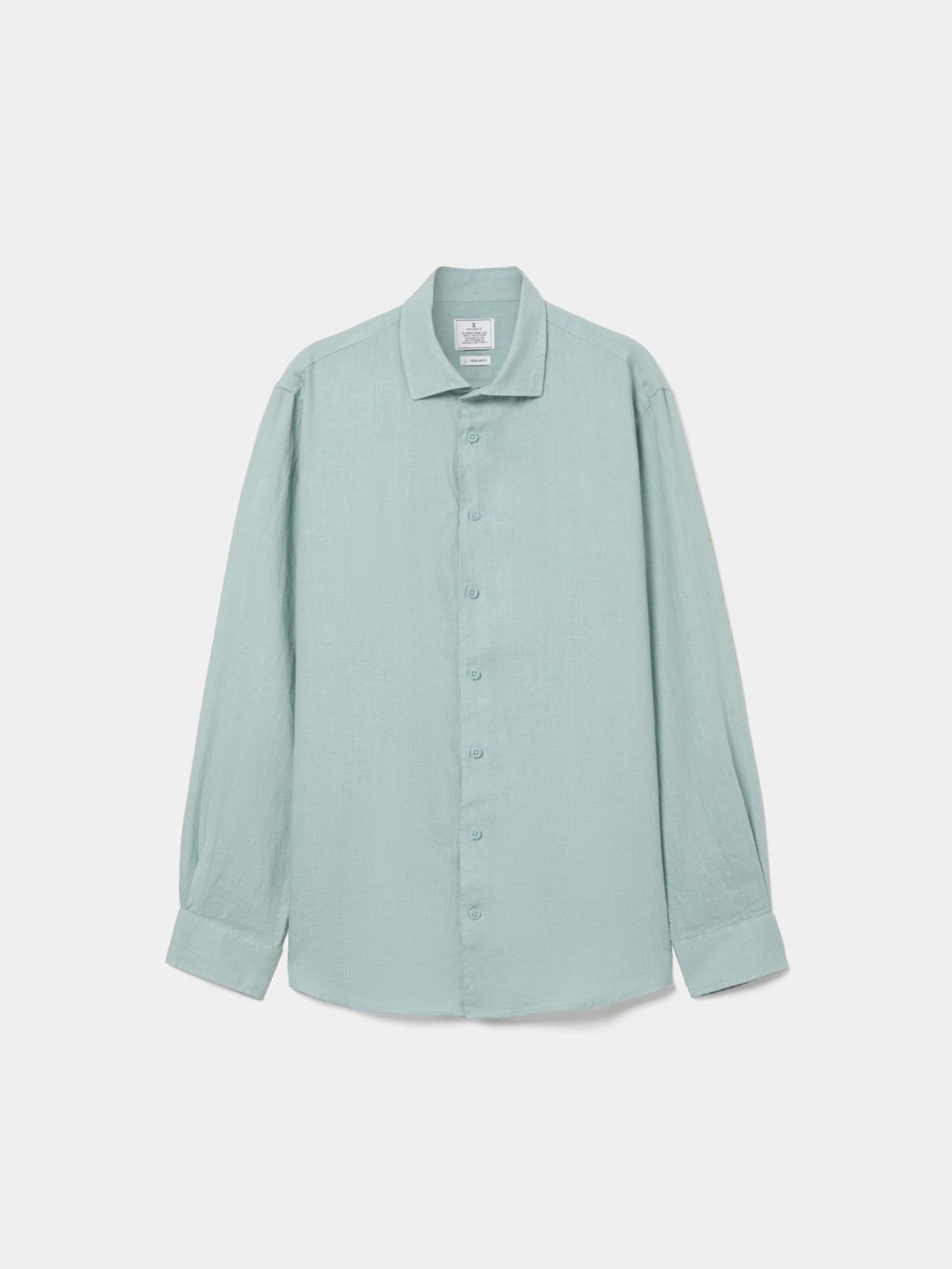 Camisa de Linho Regular Fit