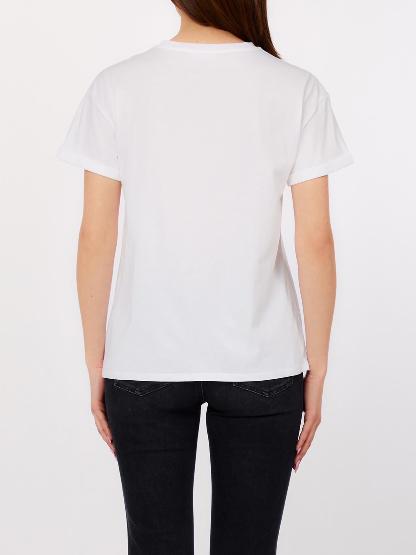 T-Shirt com Bolso e Logótipo