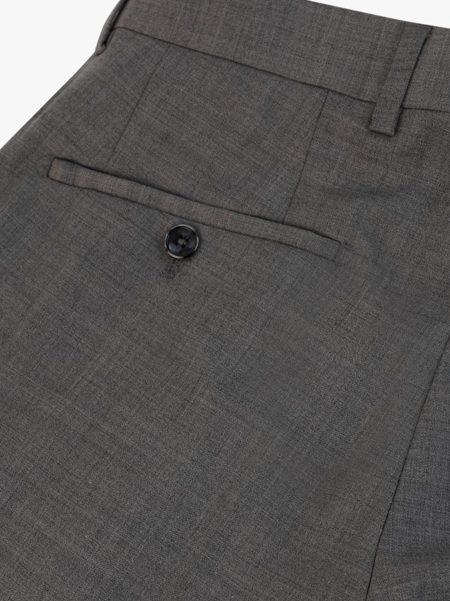 Calça de Fato de Corte Clássico